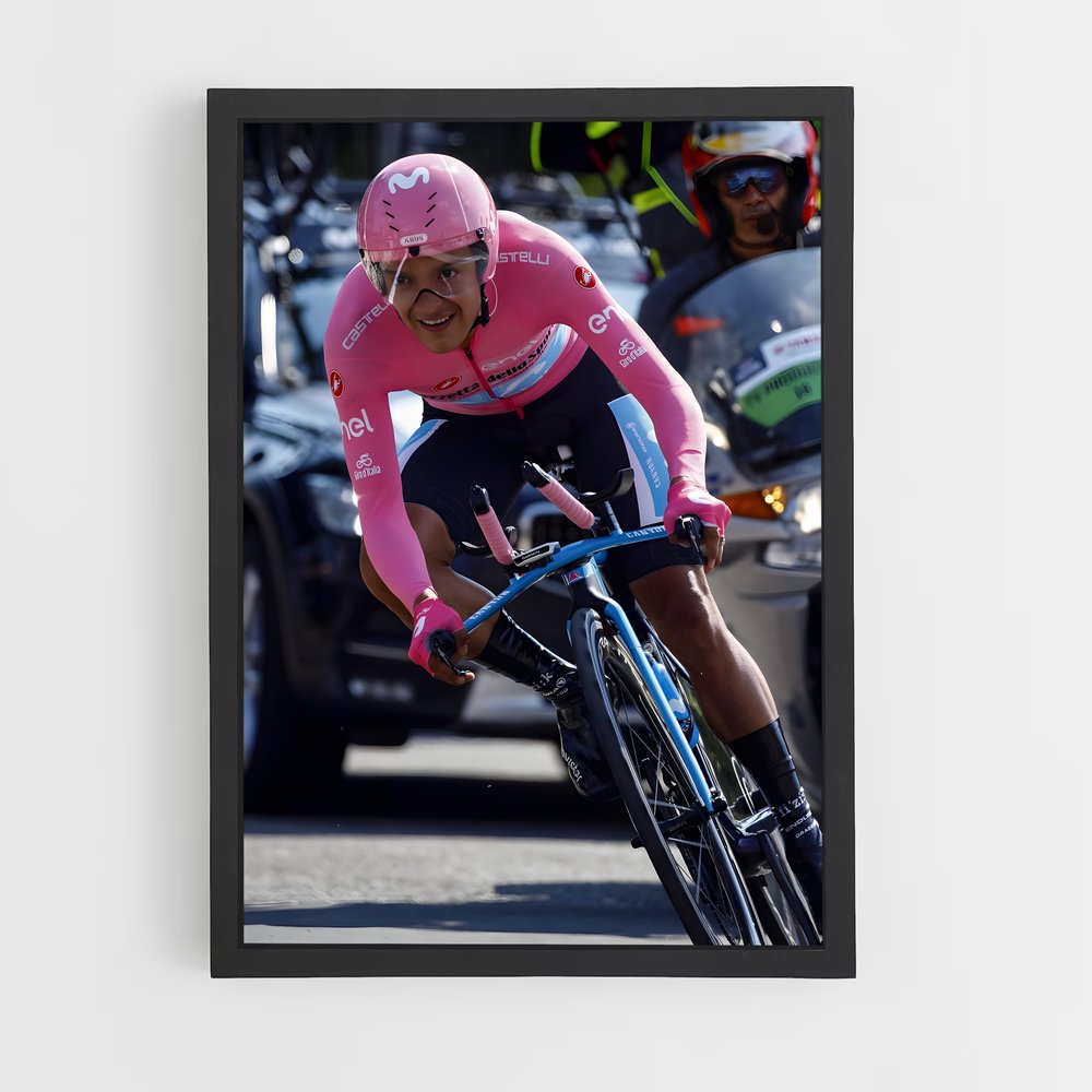Poster La Reine des Cimes – affiche Cyclisme (vue 2)